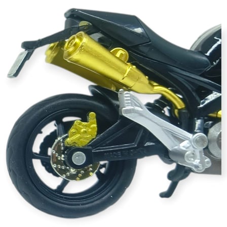 1:18 Ölçekli Model Standlı Motosiklet - Siyah