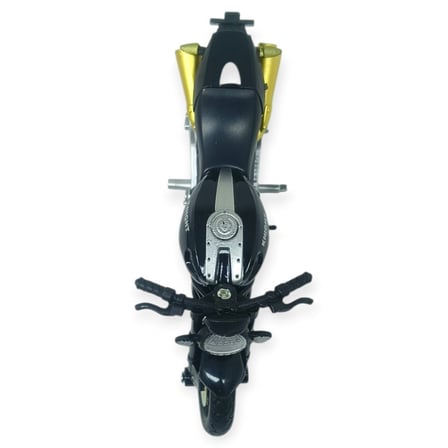 1:18 Ölçekli Model Standlı Motosiklet - Siyah