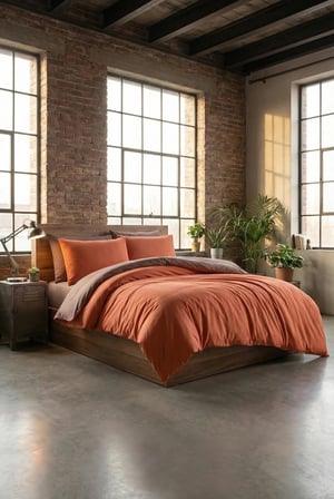 %100 Pamuk Ranforce Çift Kişilik Nevresim Takımı - Çift Taraflı-200X220 cm