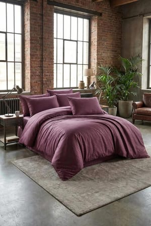 Premium Saten Nevresim Seti - 200X220 - %100 Pamuk Saten