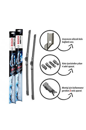 Alfa Romeo Giulietta Silecek (2010-2020) Bosch Aerotwin Plus