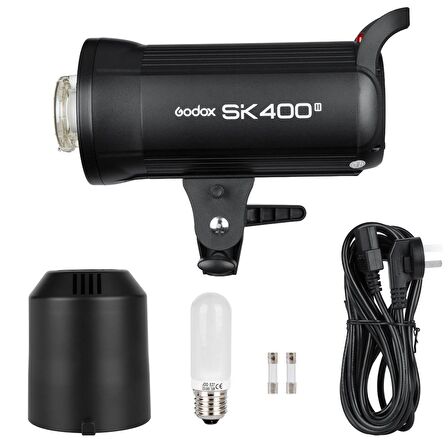 Godox SK400 3'lü Paraflaş Set + Çekim Çadırı 120x120cm