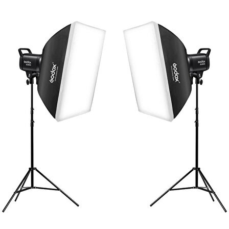 Godox SL60II Bi 60W Bi-Color COB LED Video Işığı 2'li Set