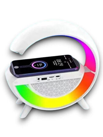 Bluetooth Hoparlör - G Şeklinde Dijital Kablosuz, Şarjlı, Taşınabilir