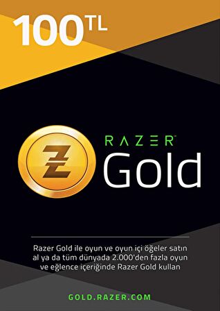 Razer Gold 100 TL