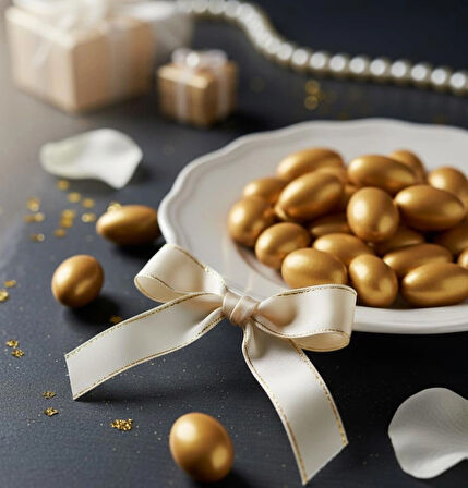 Gold "Altın" Çikolatalı Badem Şekeri (200 GR)