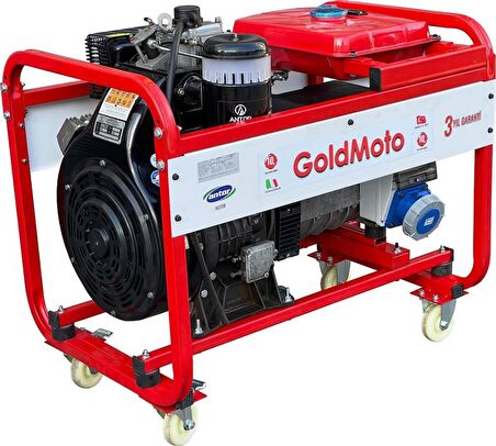 GoldMoto GM12TDJYA Dizel Jeneratör 12 kVA Trifaze Marşlı