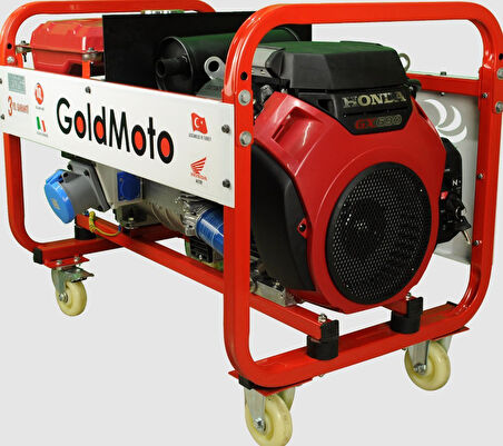 GoldMoto GM16BJH Benzinli Jeneratör 16kVA Monofaze Marşlı