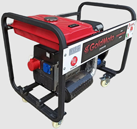 GoldMoto GM16TBJH Benzinli Jeneratör 14kVA Trifaze Marşlı
