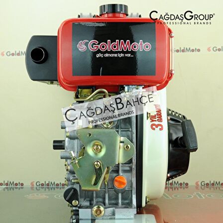 GoldMoto GM178FEN-H Dizel Motor Marşlı 7 Hp Krank Mili Frezeli