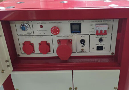 GoldMoto GM17KTDJ Dizel Jeneratör 16Kva Trifaze Marşlı Kabinli
