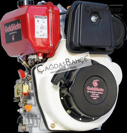 GoldMoto GM186FEN-H Dizel Motor 10 Hp Marşlı Krank Mili Frezeli