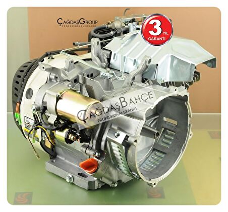 GoldMoto GM440JE Benzinli Motor Jeneratör Tip 15 Hp Marşlı