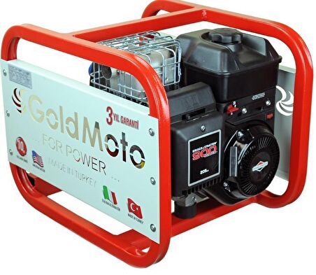 GoldMoto GM4BJBS Benzinli Jeneratör 4Kva Monofaze