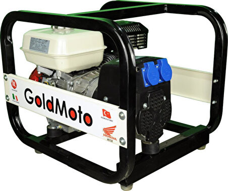 GoldMoto GM4BJH Benzinli Jeneratör 4kVA Monofaze