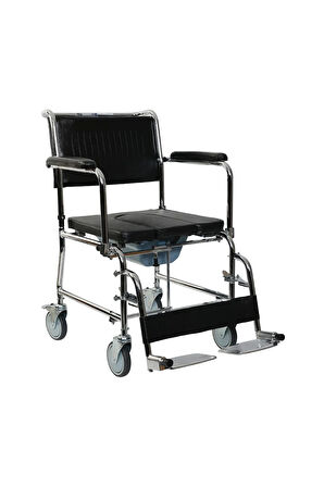 GOLFİ G125a Katlanır Klozetli Banyo Sandalyesi