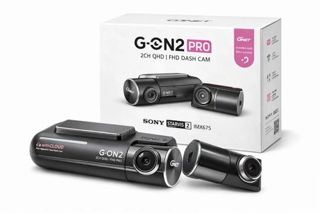 Gnet GON2Pro 2K QHD Wi-Fi 2 Kameralı Araç Kamerası
