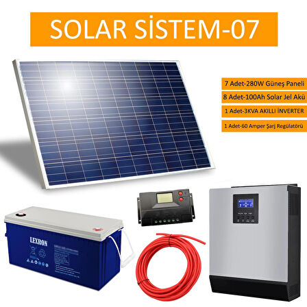 Güneş Enerji Solar Panel Paket-07