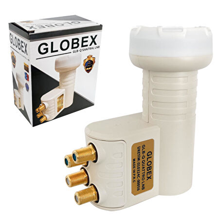 GLOBEX GLB-Q 4Lü Lnb Santral Gold 0.3Db 3D Fhd