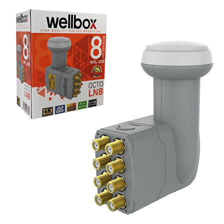 WXL-208 8Li Lnb Gold 0.1Db 3D Fhd 4K