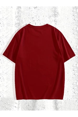 Gothic Baskılı Unisex Oversize T-shirt