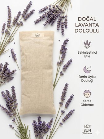 Lavanta Dolgulu Yoga Göz Yastığı Meditasyon Göz Maskesi Uyku ve Rahatlama Yastığı Aromaterapi Göz Pedi