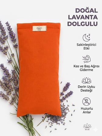 Lavanta Dolgulu Yoga Göz Yastığı Meditasyon Göz Maskesi Uyku ve Rahatlama Yastığı Aromaterapi Göz Pedi
