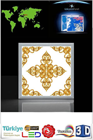 Banyo Lambası- 60w Banyo Aydınlatma Modelleri-trendyol Özel Ürün-60x60 Led Lamba