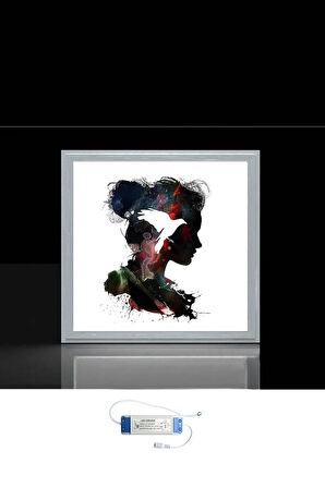 Özgür Kız Led Tasarım-60w Led Tavan Aydınlatmalambası 60x60 -modern Avize