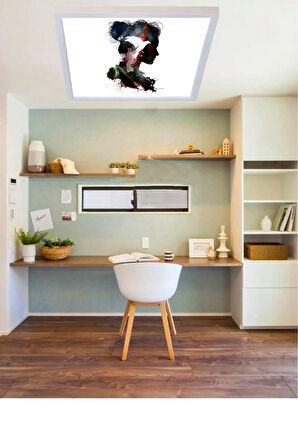 Özgür Kız Led Tasarım-60w Led Tavan Aydınlatmalambası 60x60 -modern Avize