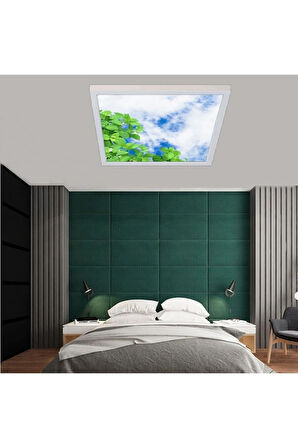 Yeni Nesil 60watt-kare 60x60 -led Yatak Odası Tasarım Aydınlatma-tavana Yapışık-kolay Montaj Avize