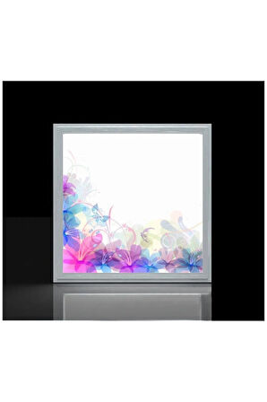 60watt-60x60 Ölçü-beyaz Ledli-tavan Avize-mavi Rüya Baskılı-tavana Yapışık Lamba-yatak Odası Avize-