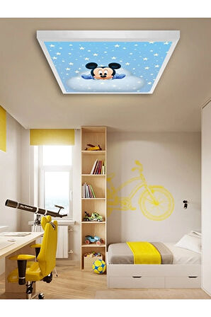 Rüyacı -bebek Odası Avize-60cmx60cm-54watt-led-çoçuk Odası Avize Modelleri-samsung Led-aydınlatma