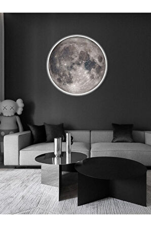 Modern Aplik - Moon Led Aplik, 30cm Çap Led 25watt, Duvar Aplikleri, Trendyol Aplik, Aplik Modelleri