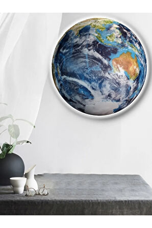 World Model,led Aplik, 30cm Çap,led 25watt, Modern,duvar Aplik, Yatak Odası Aplik,yatak Başı Aplik,