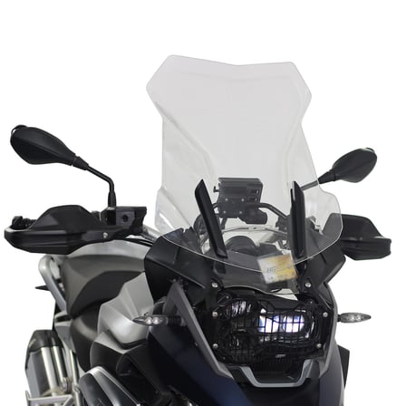 GP Kompozit BMW R 1200 GS / R 1250 GS 2013-2024 Uyumlu Ön Tur Camı Füme