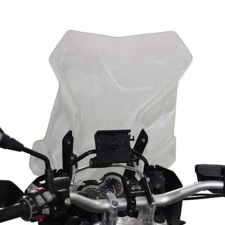 GP Kompozit BMW R 1200 GS / R 1250 GS 2013-2024 Uyumlu Ön Tur Camı Füme