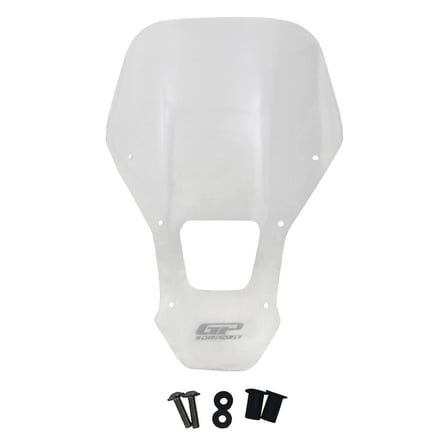 GP KOMPOZGP Kompozit Honda Africa Twin CRF1100L L2 / L4 2020-2024 Uyumlu Ön Cam Şeffaf