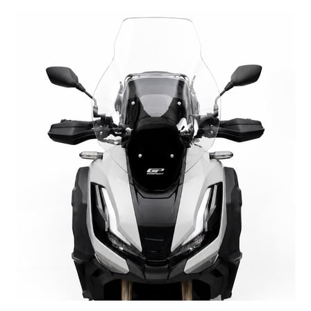 GP Kompozit Honda ADV 350 2023-2026 Uyumlu Baskılı Ön Cam Şeffaf
