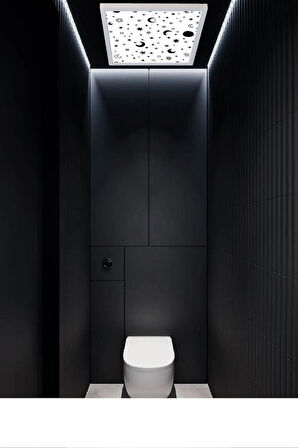 Gecemsi Tasarım, Led Avize, Yatak Odası Lamba,60w -büyük Boy Avize (60CMX60CM)