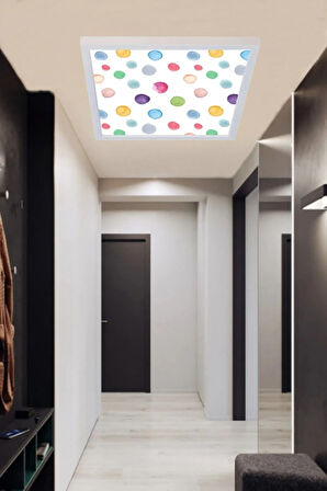 Homojen Işık Led Panel Aydınlatma 54w Avize 60cmx60cm