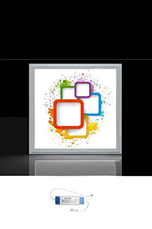 Led Avize Led Panel Aydınlatma Tasarım Led Avize 60w-6500k Işıklandırma Modern Avize