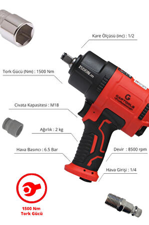 Havalı Somun Sökme 1\2 GP1201