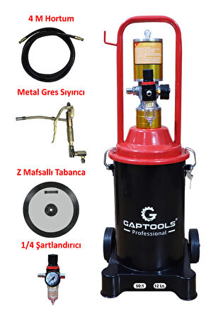Havalı Gres Pompası 12Lt GP12A1