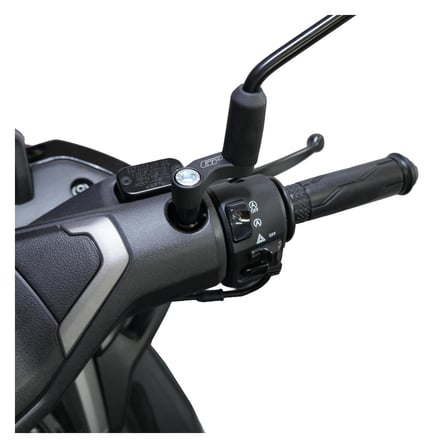GP Kompozit Yamaha NMAX 125 / 155 2015-2026 Uyumlu Ayna Genişletme Siyah