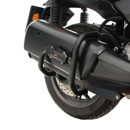 GP Kompozit Yamaha XMAX 250 2018-2024 Uyumlu Egzoz Koruma Demiri Siyah