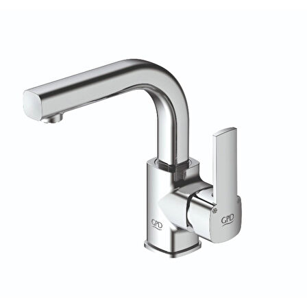 Adnoss GPD Pedra Krom Döner Borulu Lavabo Bataryası Mtl160