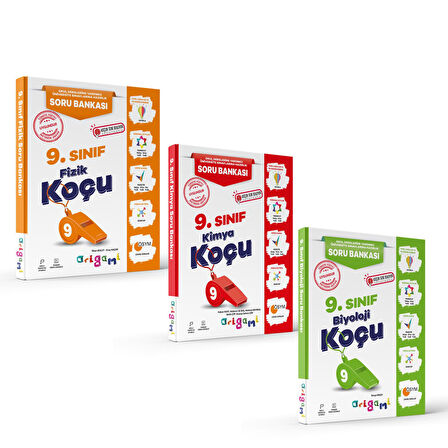 Tammat 9. Sınıf Fizik Kimya ve Biyoloji Soru Bankası Seti 3 Kitap