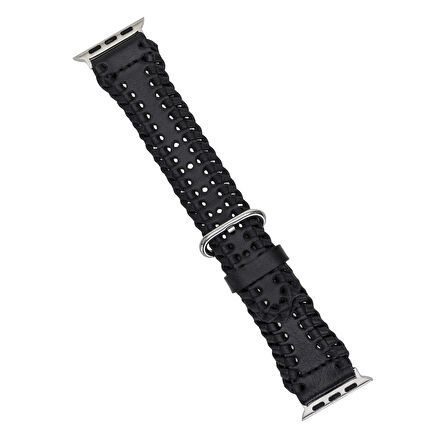 Apple Watch Uyumlu Deri Kordon 42-44-45mm SM43 RST1