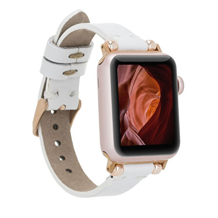 Apple Watch Uyumlu Deri Kordon 38-40-41mm Ferro F3